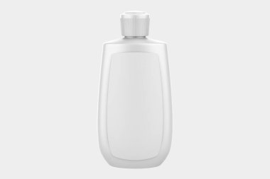 household Bottle product for Packaging containers like shampoo, gel, lotion, hair and body lotion. 3d illustration