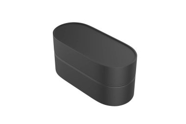 Karton kutular, beyaz arka planda izole edildi. 3d illüstrasyon