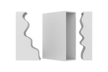 Eşsiz Tasarım Yüksek Kaliteli Paket Kutusu. Kağıt Tahta Manyetik Çift Kapı Kapatma Geri Dönüşümlü Malzemeler.