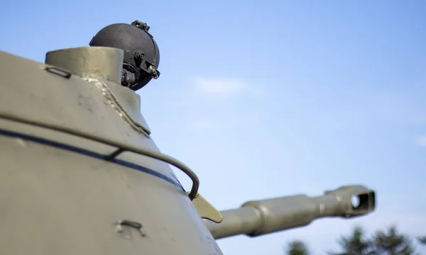 Torre Transporte Blindado Personal Tanque Armas Pesadas Guerra Fondo Del —  Fotos de Stock