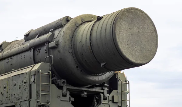소련의 미사일 시스템 파이어니어 대륙간 미사일을 발사하기 중거리 미사일 Rsd — 스톡 사진