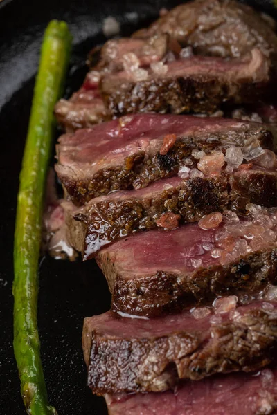 Lezzetli sığır filetosu.