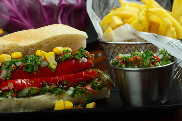 Chimichurri soslu lezzetli Arjantin koripanı