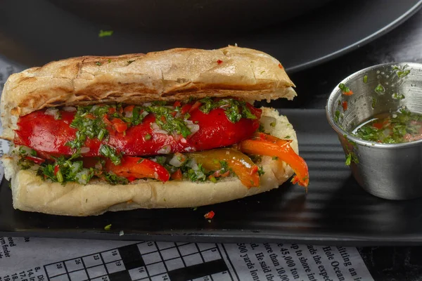 Chimichurri soslu lezzetli Arjantin koripanı