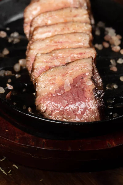 Lezzetli sığır filetosu.