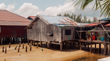 Koh Rong Adası. Kamboçya. 04.01.2025. Kamboçya 'daki Koh Rong adasının plajı.