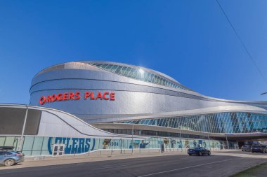 Edmonton, Alberta, Kanada. 20 Nisan 2023. Rogers Oilers Hokey Arenası.