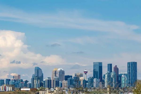 Calgary Alberta Canada Mai 2023 Vue Panoramique Centre Ville Calgary — Photo
