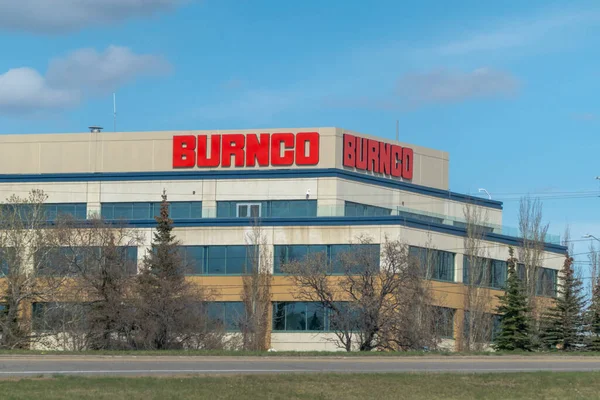 Calgary Alberta Canadá Mayo 2023 Edificio Compañía Materiales Construcción Burnco — Foto de Stock