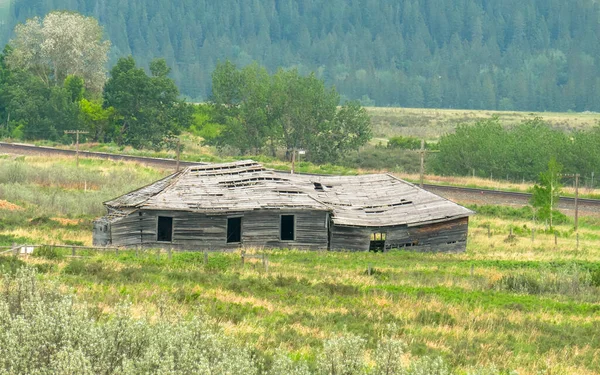 Old Glenbow General Store Post Office Glenbow Ranch Provincial Park — Stock Photo, Image