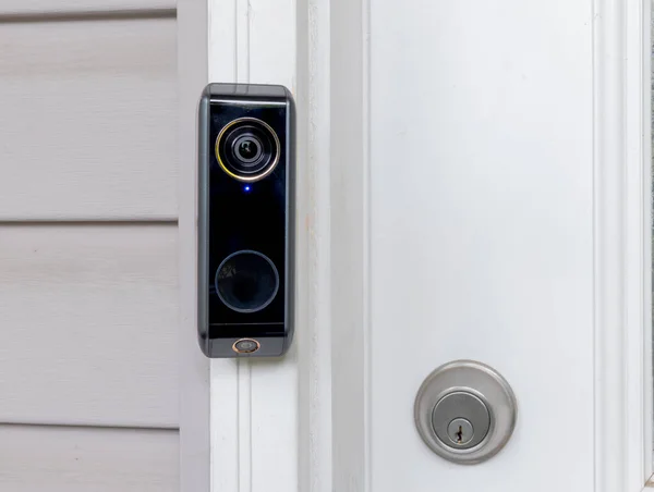 Smart Doorbell Intercom Double Camera Residencial Home Entrance — Stock Photo, Image