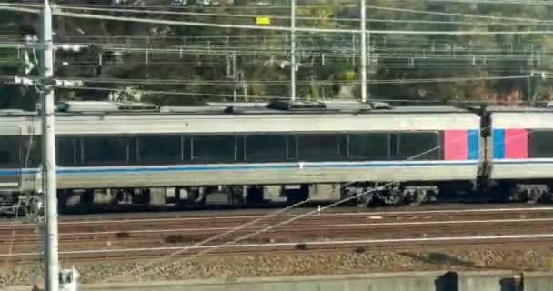 Tokyo Japan Nov 2023 Tokyo Railway Train Dmu Chizu Express — Stock Video