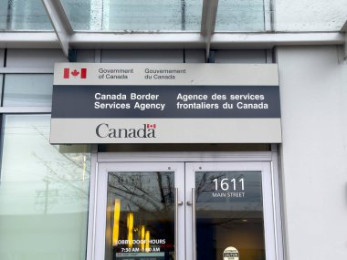 Vancouver, BC, Kanada. 2 Mayıs 2024. Kanada Hükümeti, Kanada Sınır Servisi. Sınır denetiminden sorumlu federal bir kolluk kuvveti..