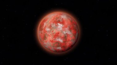 Dünya 'nın ilk magma okyanuslarını oluşturur. Kavram: Volkanik gezegen, yüzeyde magma okyanusu.