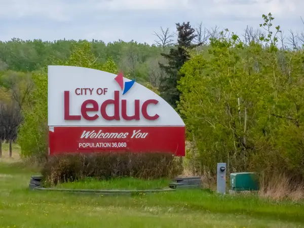 Leduc şehri, Alberta, Kanada. 20 Mayıs 2025. 