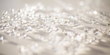 Beyaz Cam Bilyeler 'in arka planı. Yüksek kalite fotoğraf