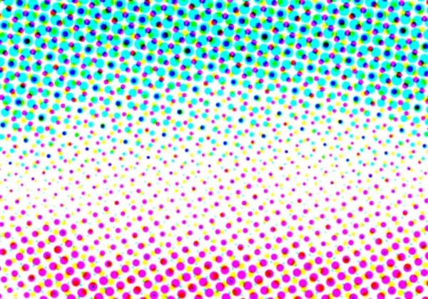 soyut renkli yarım tonlu noktalar üretken sanat arkaplan çizimleri