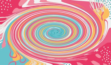 Renkli desenli soyut arkaplan