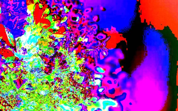Абстрактный Фон Неоновая Текстура Современный Яркий Цвет Современное Искусство — стоковое фото