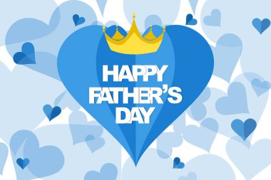 Mutlu Babalar Günü kutlamaları için arka plan şablonunu düzenlemek kolay