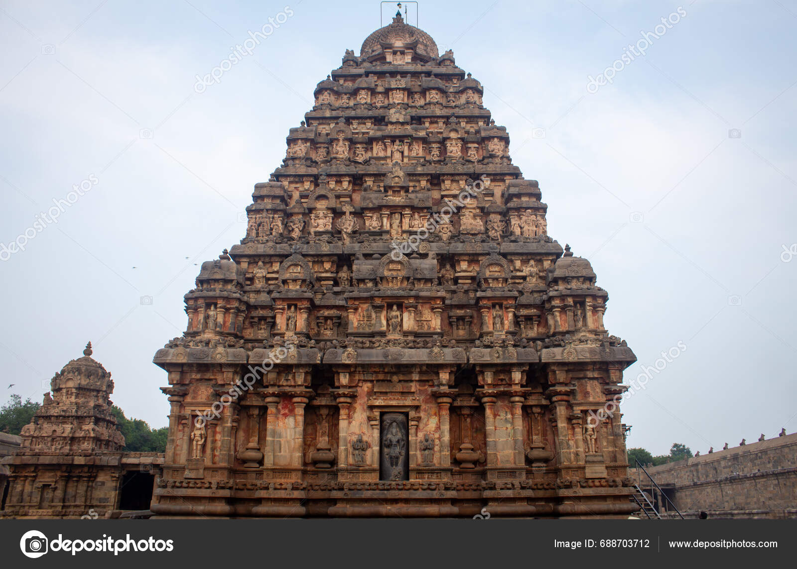 Airavatesvara Temple Hindu Temple Dravidian Architecture Located ...