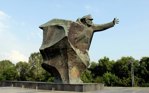 Denkmal Der Kosciuszko Infanterie Division Nord Praga Statuen Und Denkmäler — Stockfoto