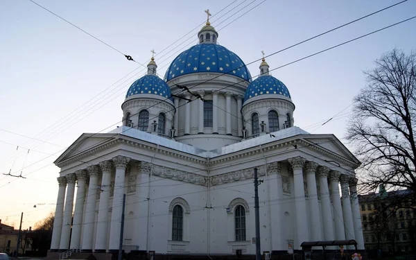 Trinity Cathedral Russo Imperial Army Izmaylovskiy Chiesa Reggimento Fine Esempio — Foto Stock