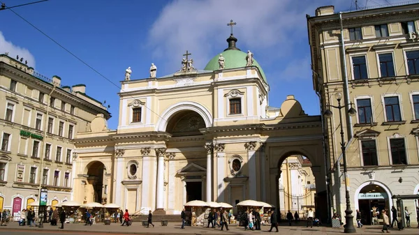 Chiesa Santa Caterina Più Antica Chiesa Cattolica Della Federazione Russa — Foto Stock