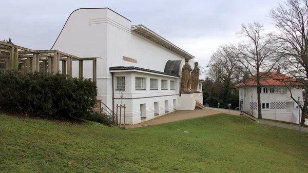 Музей Изобразительного Прикладного Искусства Расположенный Склоне Майденбурга Германия Января 2023 — стоковое фото