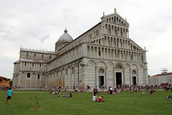 Kathedraal Van Pisa Ingewijd 1118 Het Piazza Dei Miracoli Noordwestelijke — Stockfoto