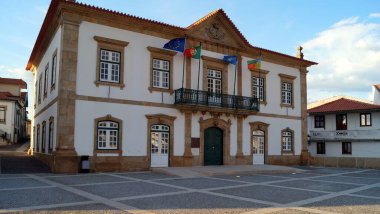 Belediye Binası, Camara Belediyesi, 19. yüzyıl idari binası, Torre de Moncorvo, Portekiz - 23 Mayıs 2023