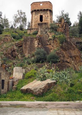 Tagus, Alcantara, Alcantara, Caceres, İspanya - 9 Mart 2024