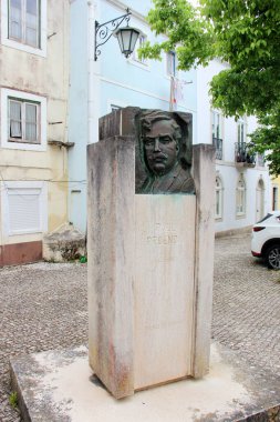 Largo Joao de Deus, Caldas da Rainha, Portekiz - 17 Mayıs 2024