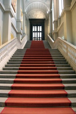 Eski Ustalar Galerisi, Zwinger, Grand Staircase, Dresden, Almanya - 9 Temmuz 2024