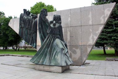 1975 yılında Barış Meydanı, Presov, Slovakya - 24 Mayıs 2025