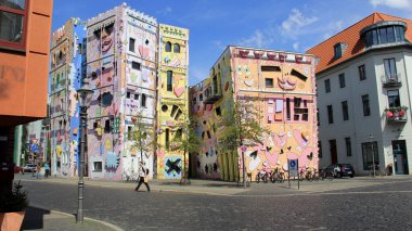 Mutlu Rizzi Evi, Amerikalı pop sanatçısı James Rizzi, Braunschweig, Almanya - 30 Nisan 2012