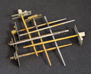 Used needles from carburetor dosing system