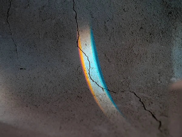 Фото Спектру Світла Бетонній Стіні — стокове фото