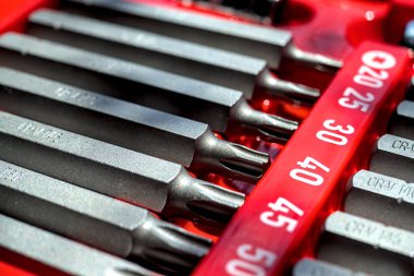 Yeni tornavida biti araç kutusunda ayarlandı