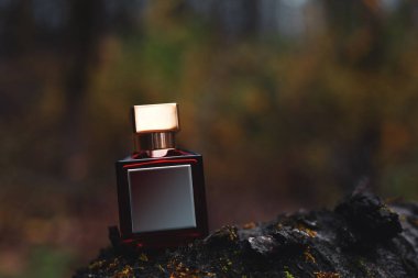 Doğada parfüm şişesi