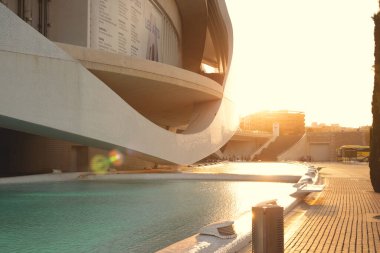 Modern mimari sanat ve bilim şehri, Valencia, Temmuz 2023