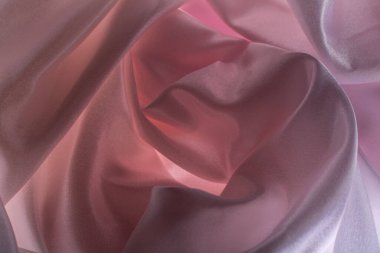 Pembe ipek dalgaların dokusu