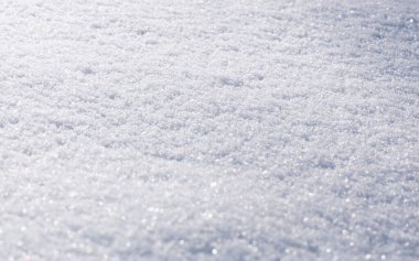 Doğal kar dokusu. Kar kabuğunun yüzeyi. Karlı zemin. 