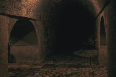 Karanlık ve tüyler ürpertici tuğladan bir zindan