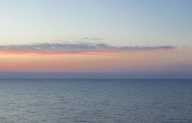 Denizi güzel gündoğumu