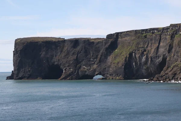Peninsula Dyrholaey Lângă Vik Myrdal Islanda — Fotografie, imagine de stoc