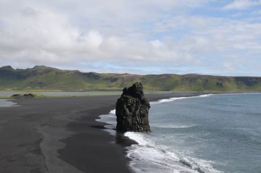 Reynisfjara Sahili Dyrholaey Yarımadası, İzlanda