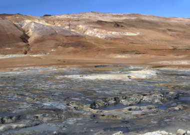 İzlanda 'da Namaskar Jeotermal Alanı