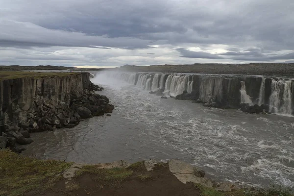 Водоспади Сельфосс Північно Східний Регіон Ісландія — стокове фото