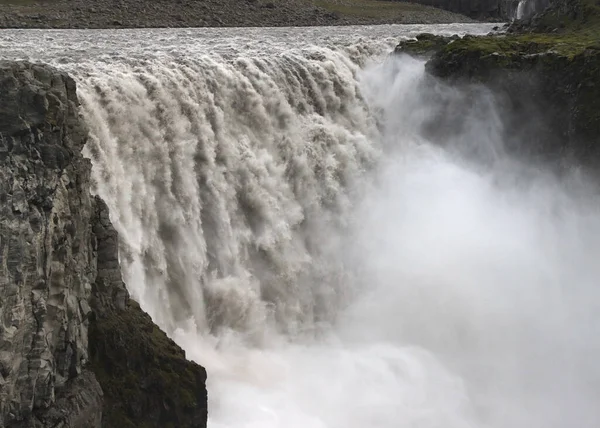 Водоспад Деттіфосс Ісландія — стокове фото